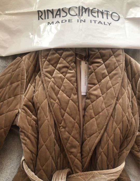 стьобане велюр пальто Італія Rinascimento