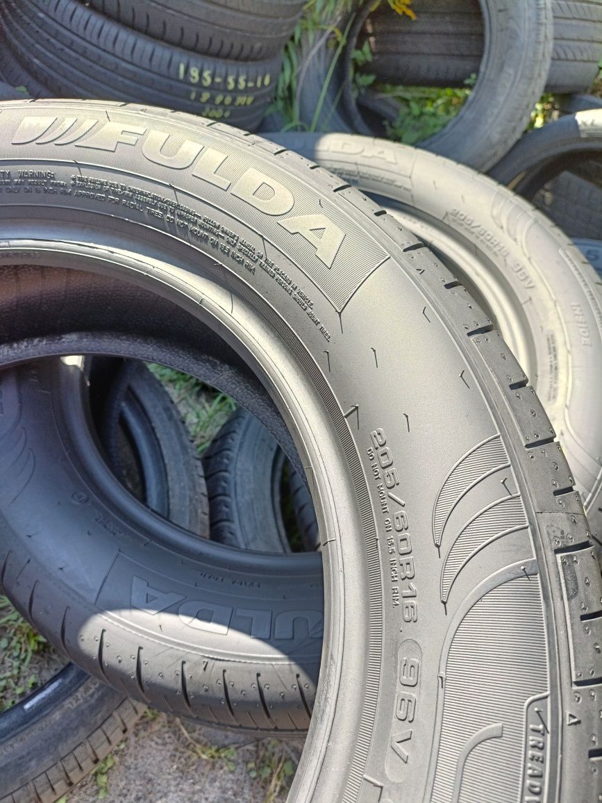 205/60R16 Fulda HP2 z 2023r DEMO jak nowa