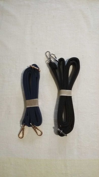 Ремешки Ремінці для сумок женские ( черный синий коричневый ) 3шт