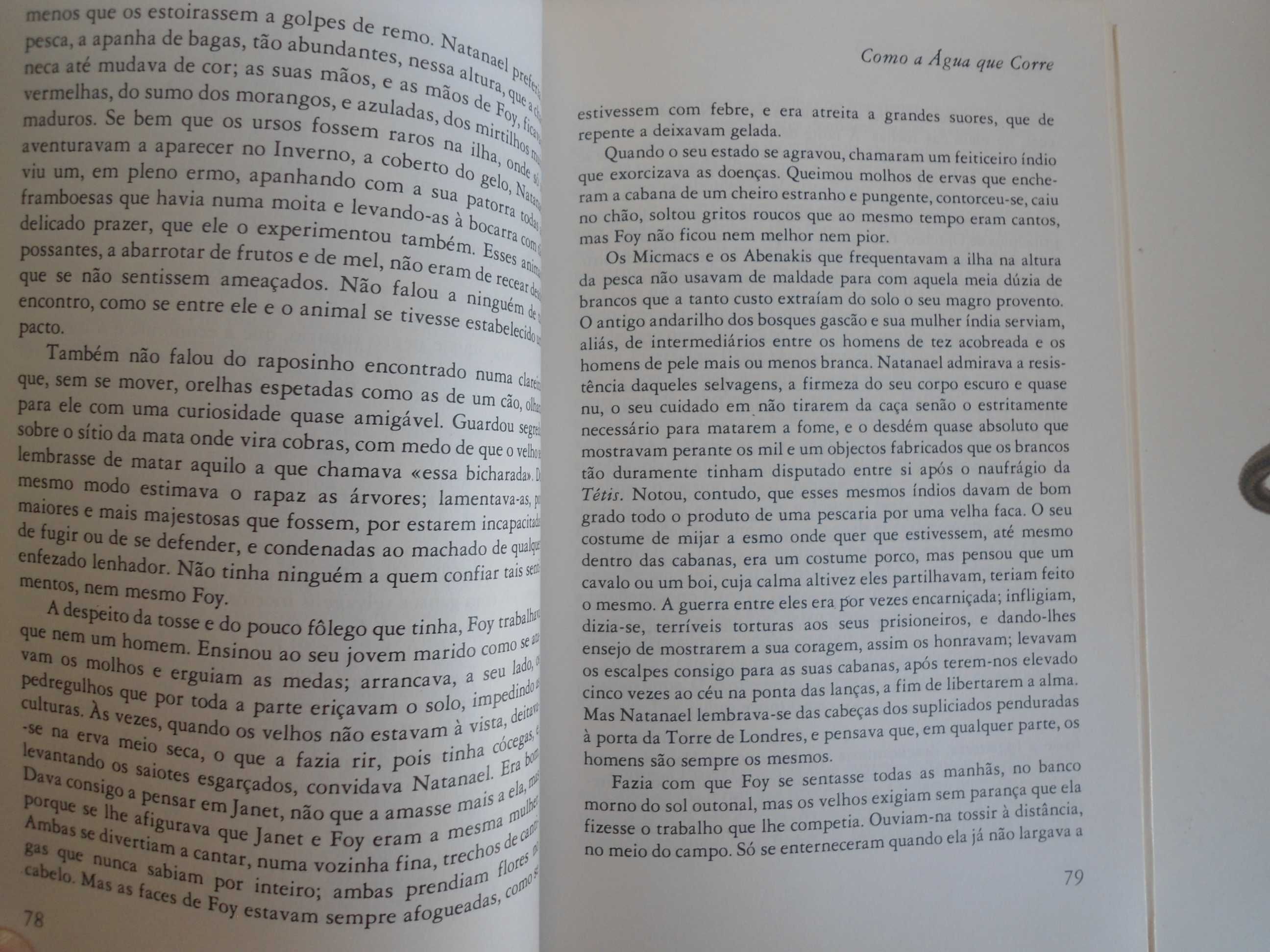 Como a água que corre por Marguerite Yourcenar