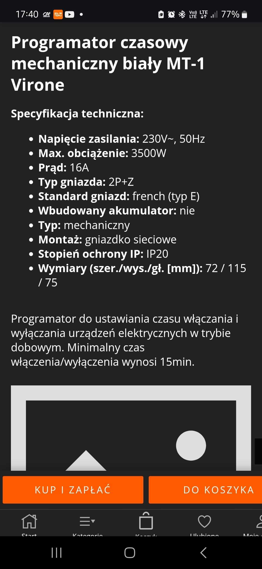 Programator czasowy