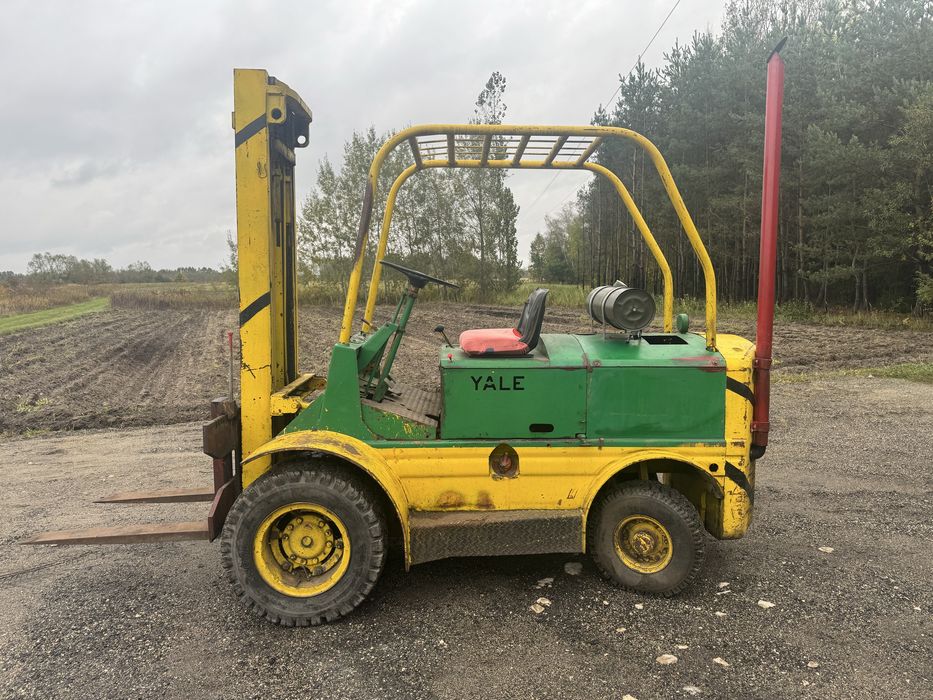 Wózek widłowy YALE benzynowy