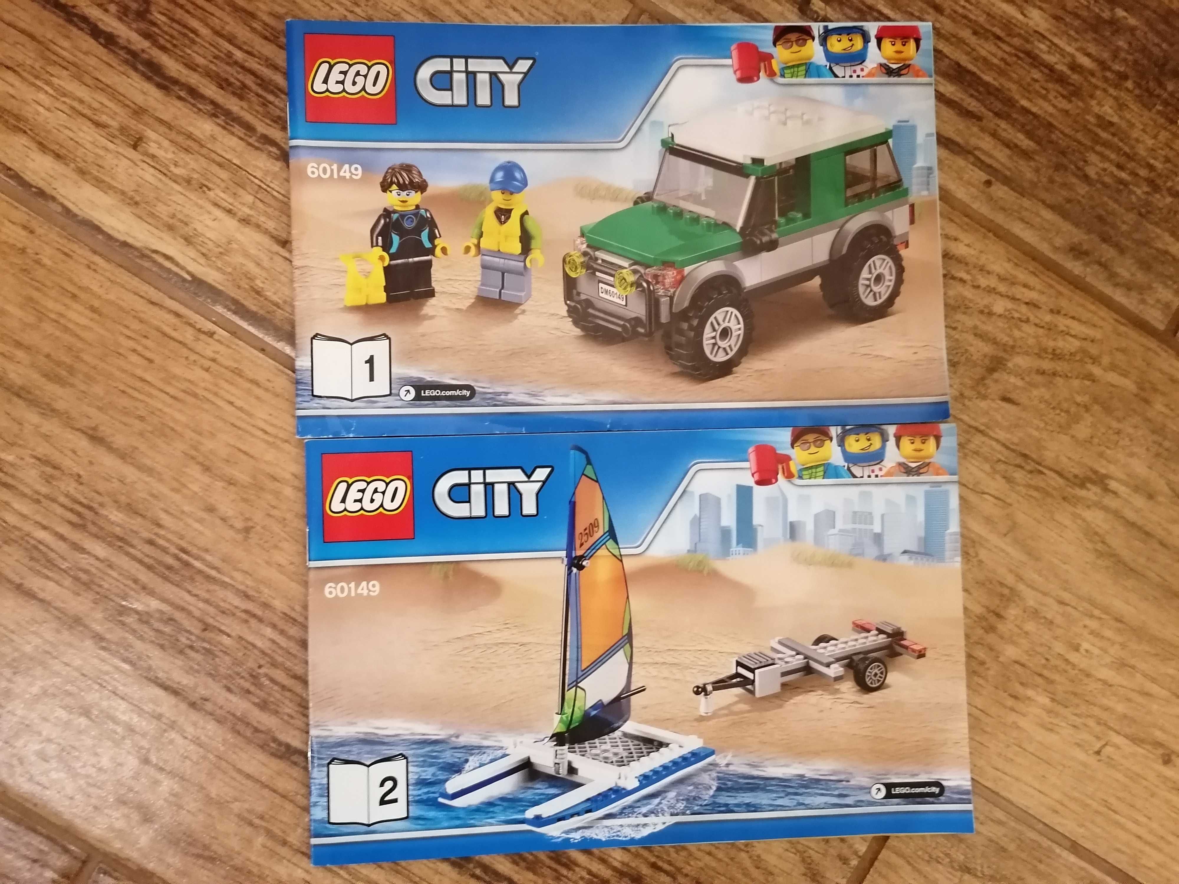 LEGO 60149 City - Terenówka 4x4 z katamaranem