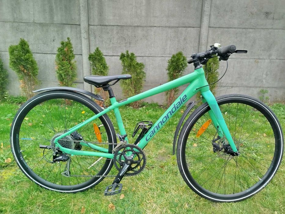 Rower Crossowy Gravel CANNONDALE QUICK Koła 28" Rama 16cali HYDRAULIKA