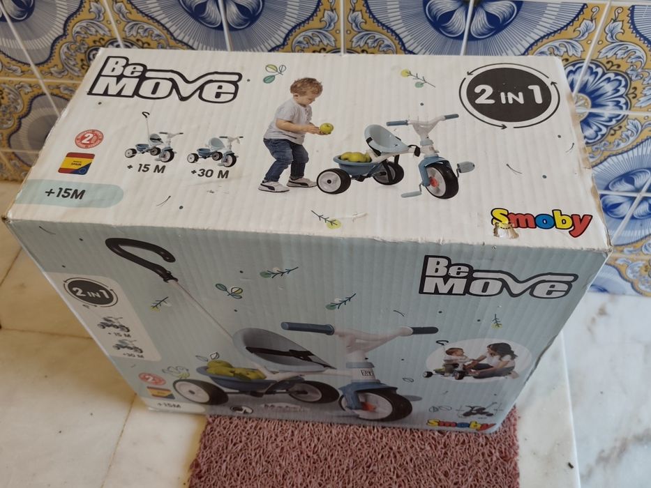 Triciclo Smoby Be move NOVO na Caixa