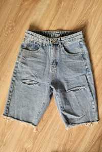 Krótkie spodenki jeans XS
