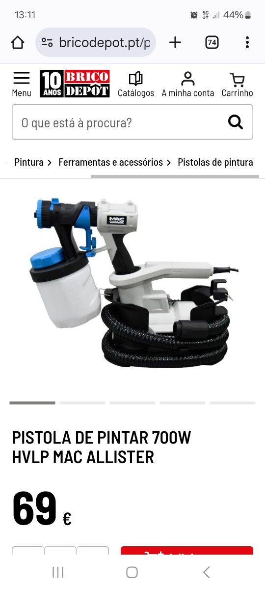 Pistola de Pintura