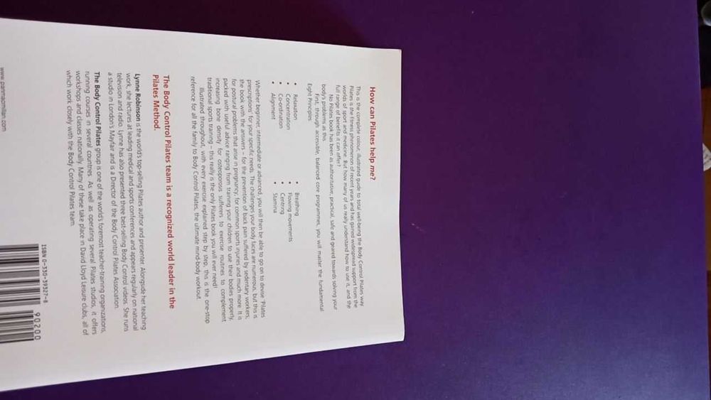 Body Control Pilates Manual da PAN Books