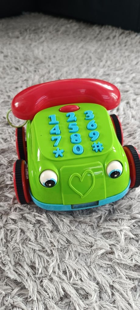 Telefon zabawka interaktywna mówi po polsku