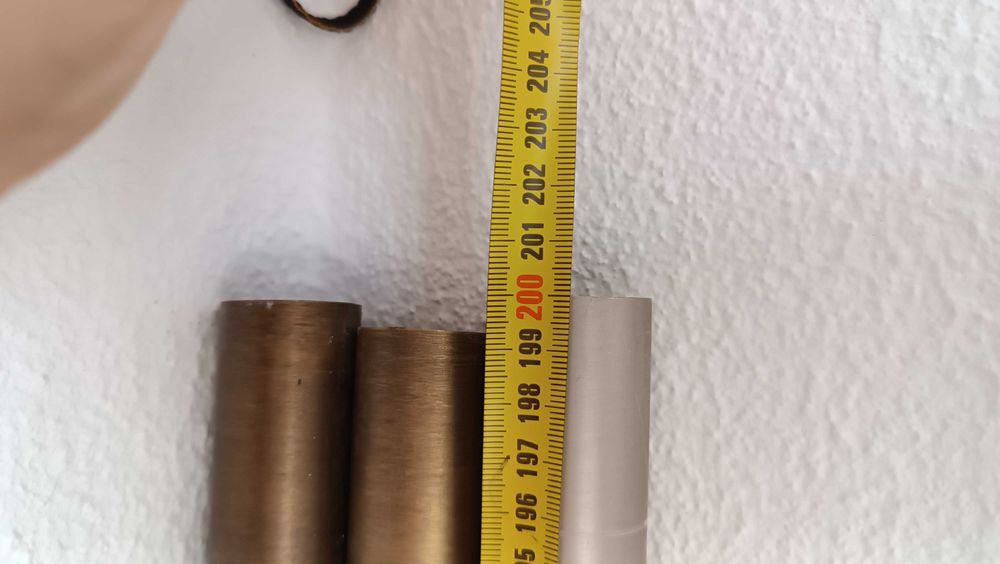 Varões cortinados