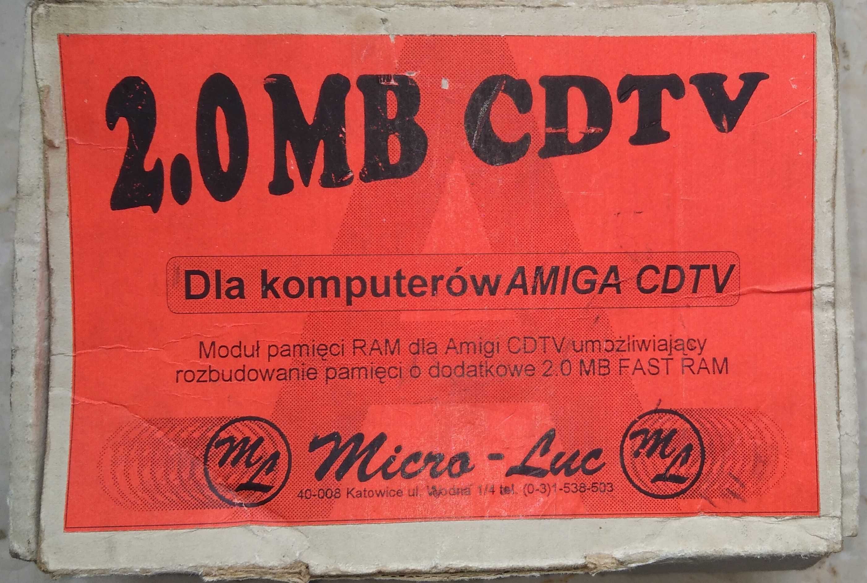 Amiga CDTV rozszerzenie 2/8 MB