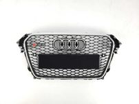 Решітка Радіатора AUDI A4 B8r 2013-15год.RS Стиль Silver Black