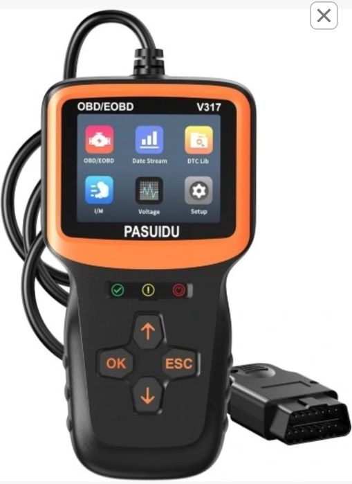 Tester diagnostyczny OBD2 kolorowy ekran 2,8 cala 604
