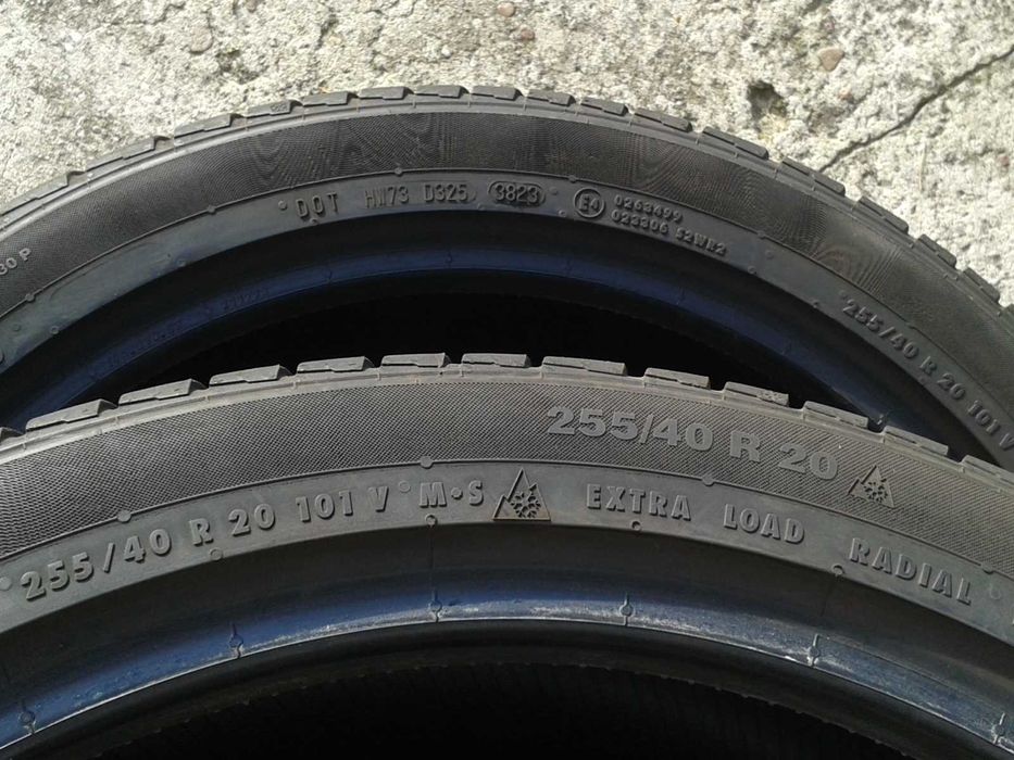 255/40R20 Continental 2 x 4,5mm 2023r