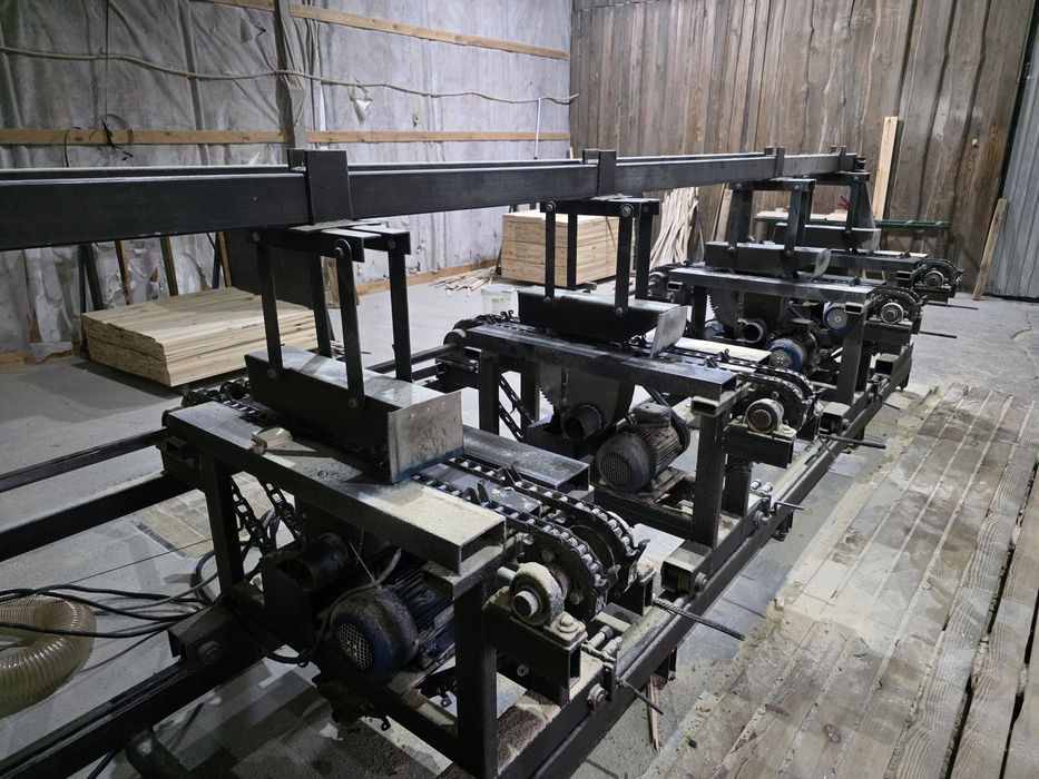 Торцовочный 4х сторонний 4х головочный. ВАЛЬТЕР.