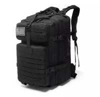 Рюкзак мілітарі водозахістний чорний колір