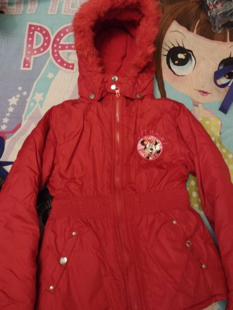 Зимняя куртка Minnie Mouse,9-10 лет