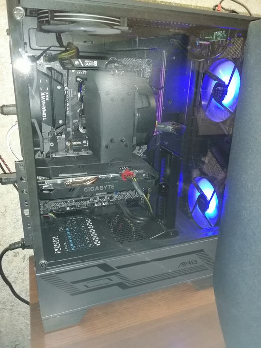 Компьютер Ryzen 5-3600, Видеокарта GF RTX 4060 8GB GDDR6 + монитор