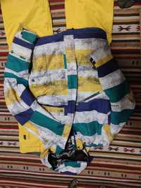 Komplet odzieży narciarskiej snowboardowej kurtka spodnie Firefly