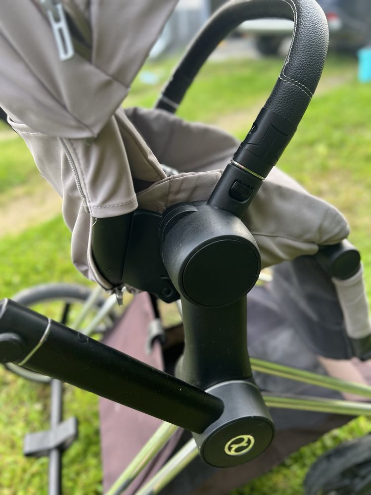 Коляска Cybex Prime 2 в 1( прогулянковий блок, люлька, шасі)