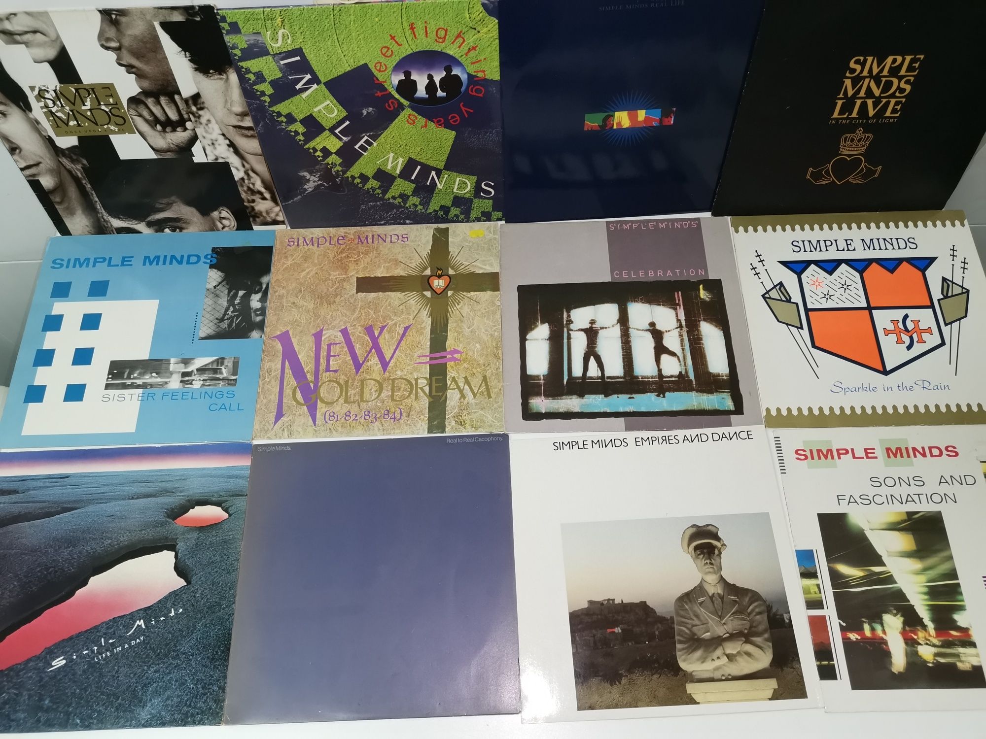 Discografias SIMPLE MINDS, INXS, ROBERT PALMER +outros ANOS 80 {vinil}