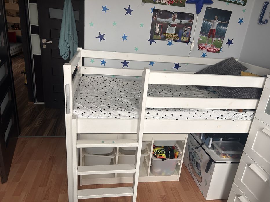 Łozko piętrowe + materac