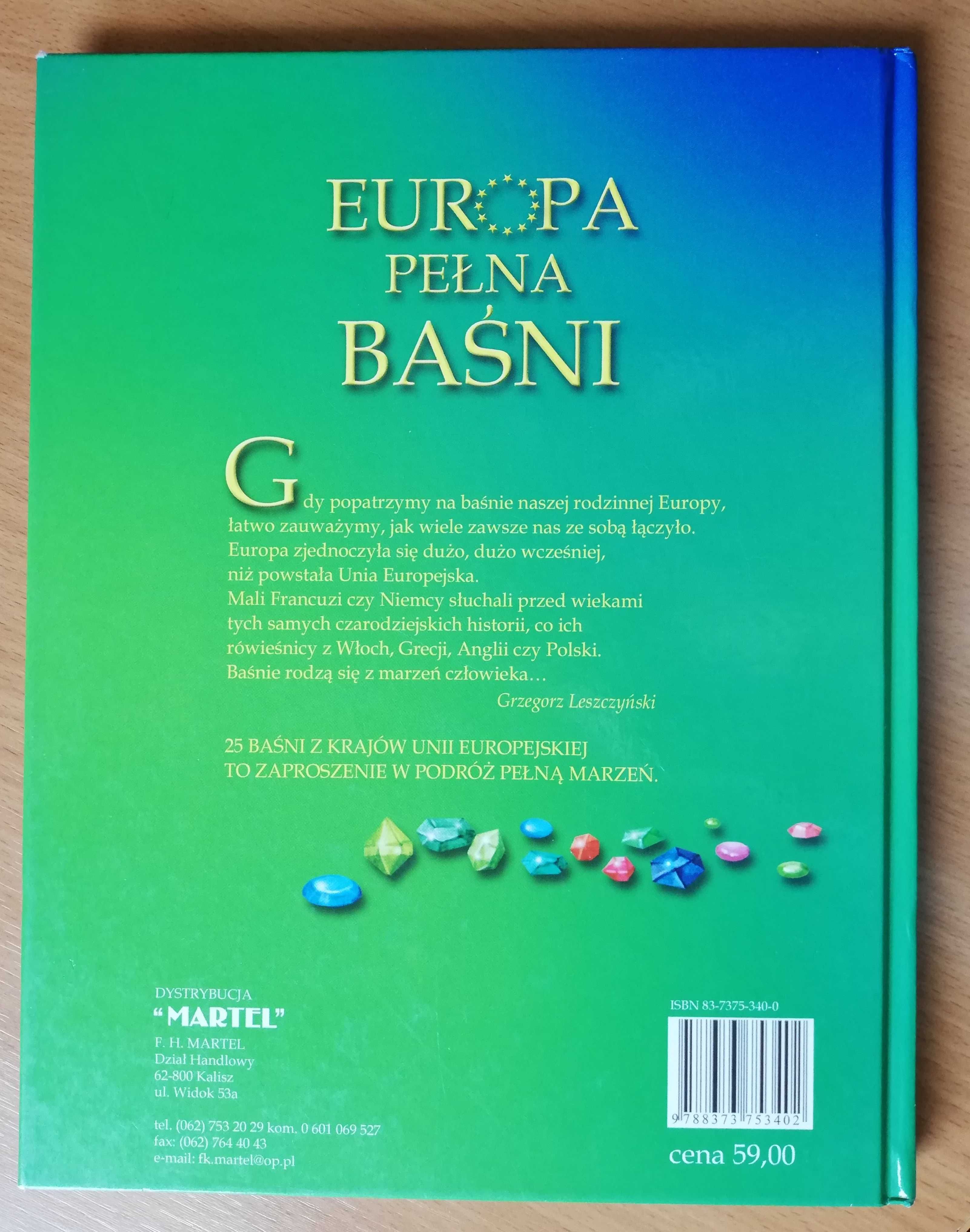 Europa pełna baśni Joanna Laskowska 25 baśni europejskie bajki baśnie.