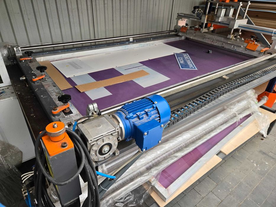 Stół sitodruk duży półautomat