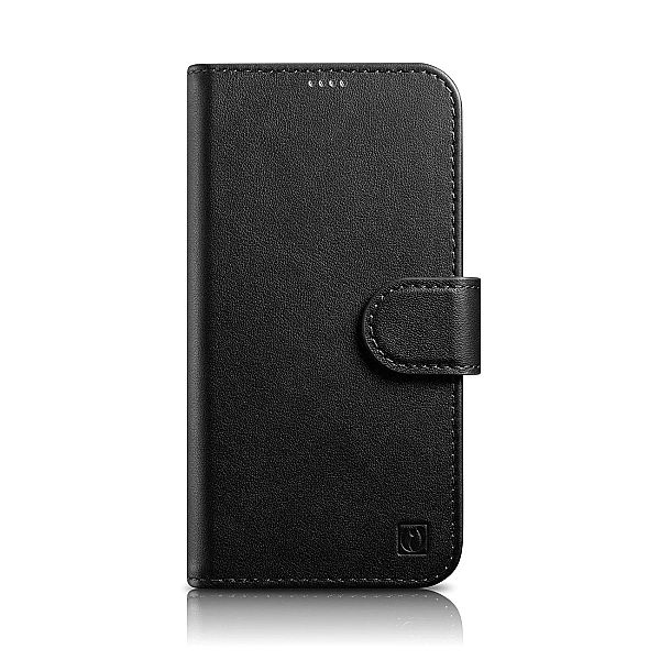iCarer Wallet Case 2in1 etui iPhone 14 Pro skórzany pokrowiec z klapką
