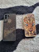 Чохол для iPhone 5s з тигром та квітами ,  і Samsung s21 з мандалою по