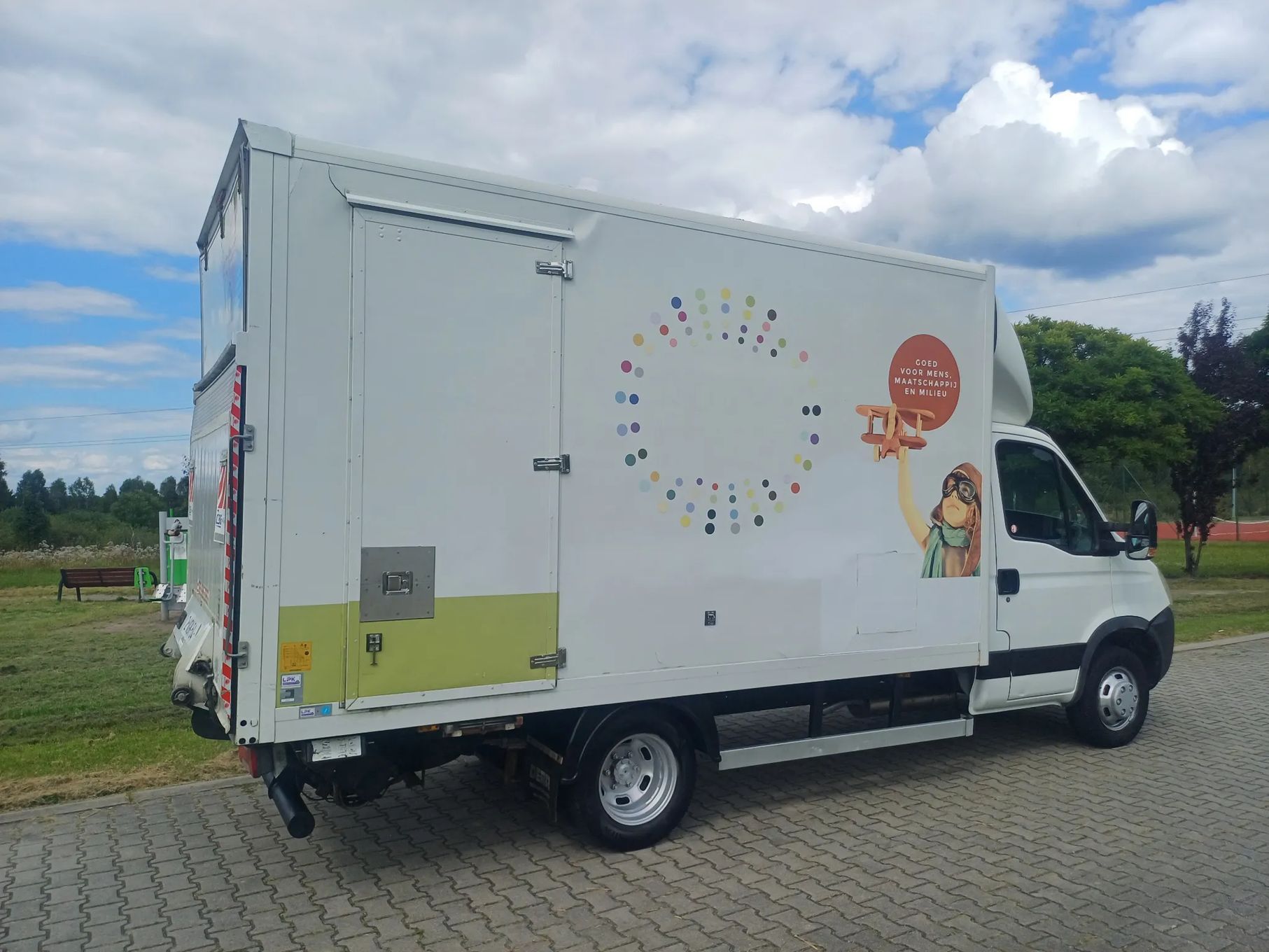 Iveco 50C15  3.0#Kontener#Winda