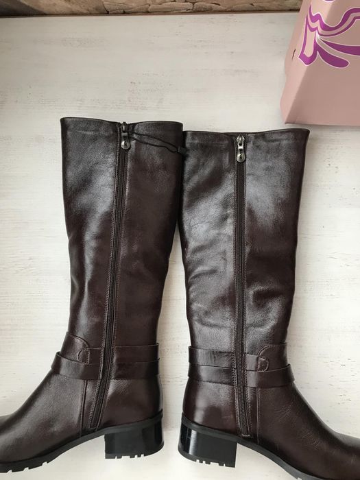 Нові сапожки осінні,6 моделей натуральна шкіра 37розмір