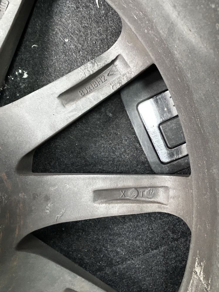 Felgi AEZ Straight Dark 5x112, 18”, 8j ET35 Mercedes, VW, audi