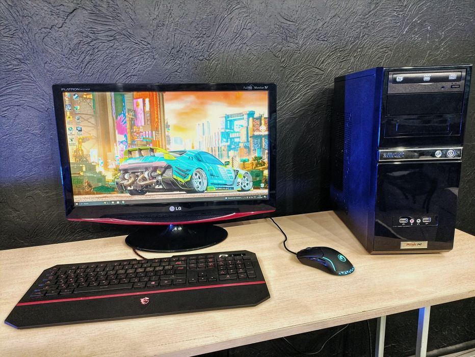 Комп'ютер AM4 Ryzen для ігор КОМПЛЕКТ ПК +БОНУСИ