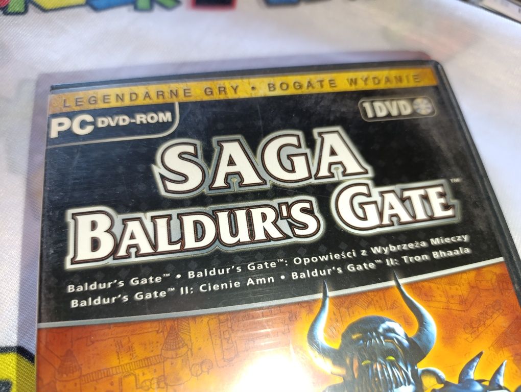 Saga Baldur's Gate PL PC po polsku stan bardzo dobry