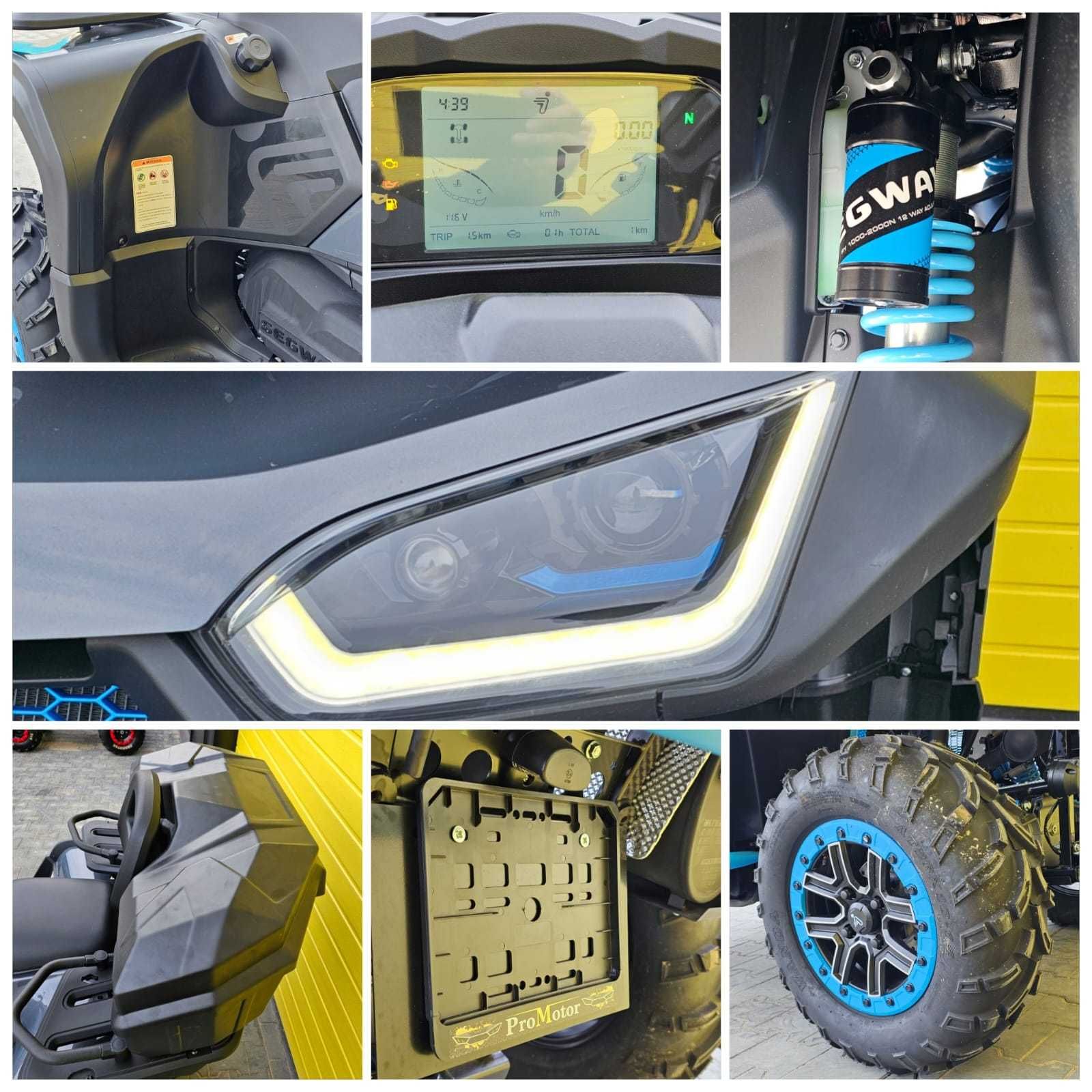 Quad //SEGWAY SNARLER AT6L 600 //Limited Najtaniej //PŁUG //ProMotor