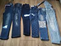 Komplet jeansów 104