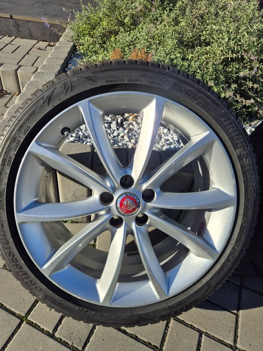Koła zimowe Jaguar 19" komplet oryginalne stan bardzo dobry z oponami
