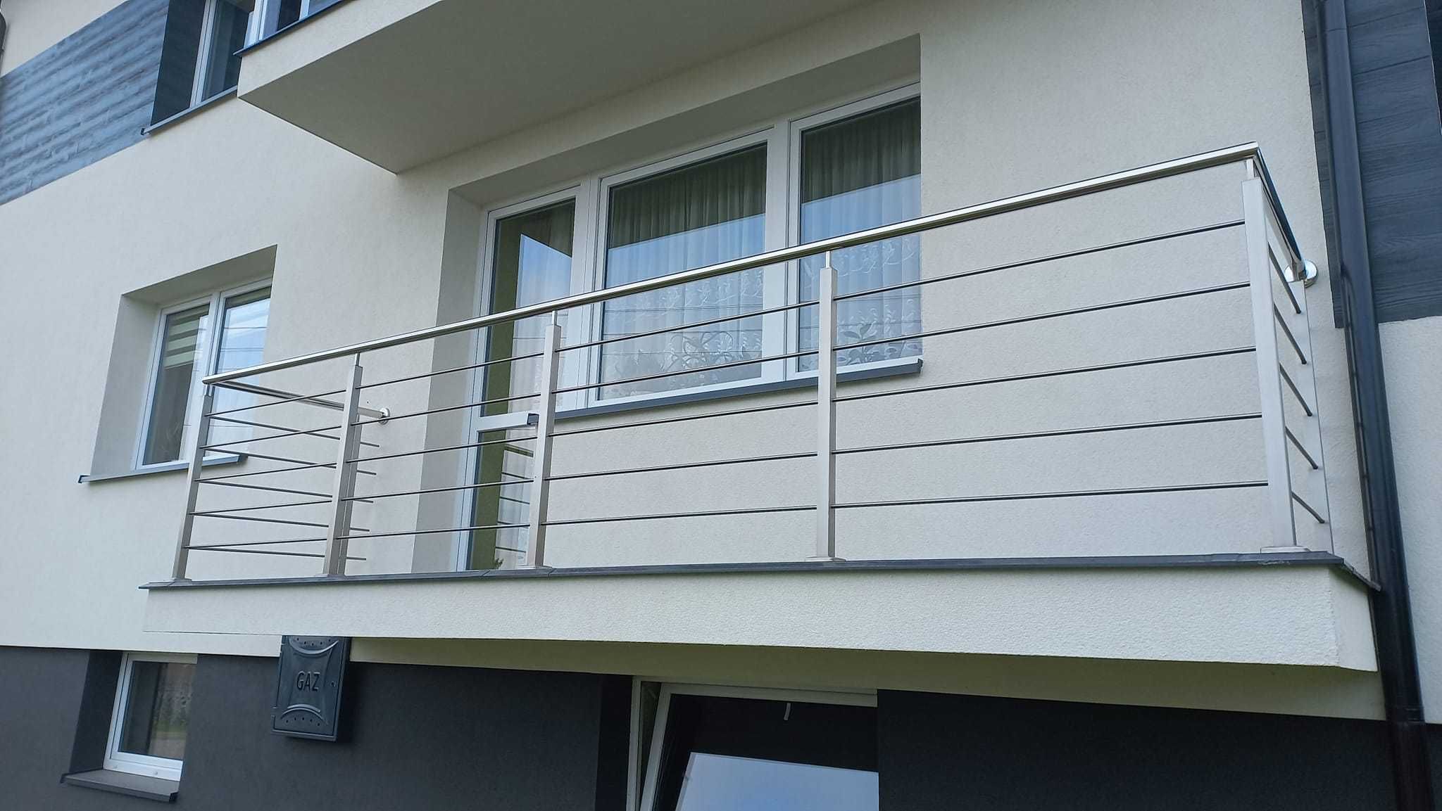 Balustrady ze stali nierdzewnej