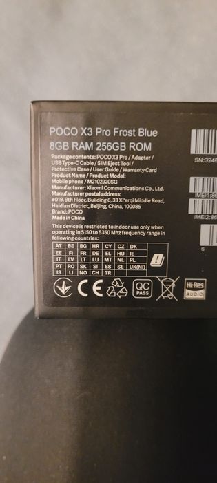 Smartphon Poco X3 Pro 256GB