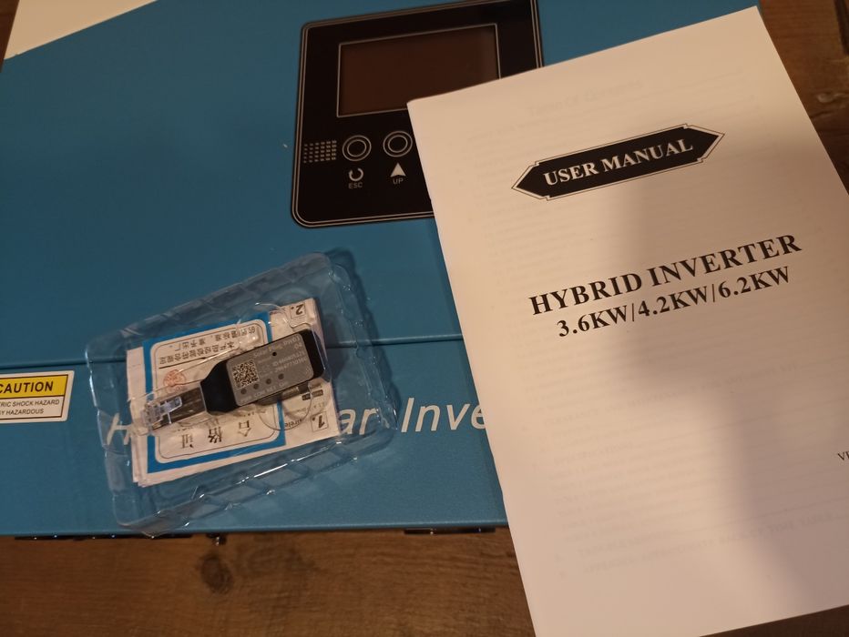 Inversor híbrido solar residencial 4200w 24v Novo