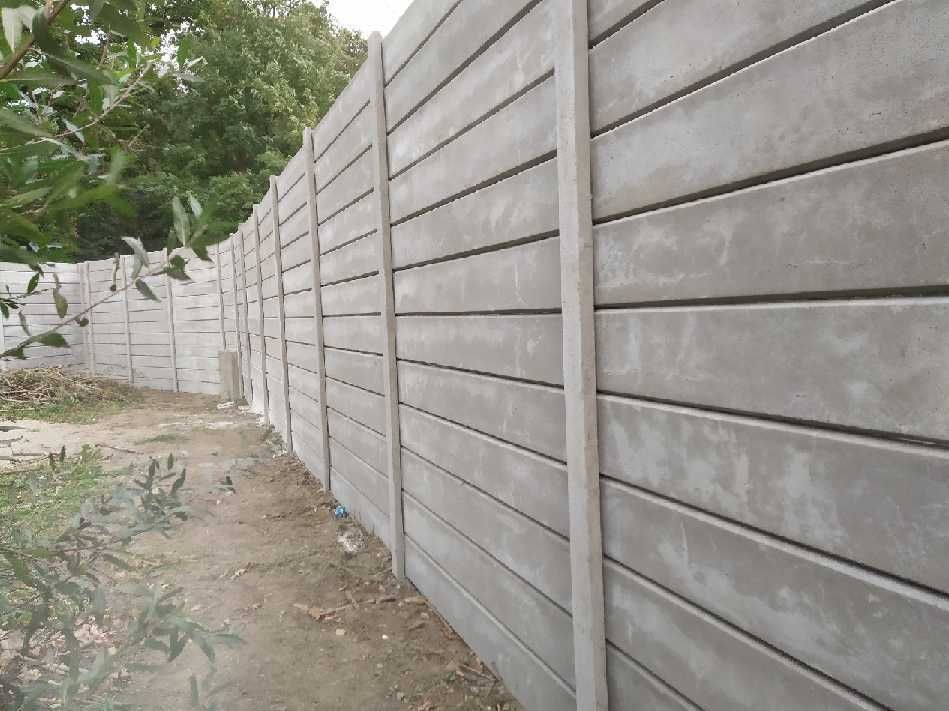 Ogrodzenia betonowe panelowe i siatki