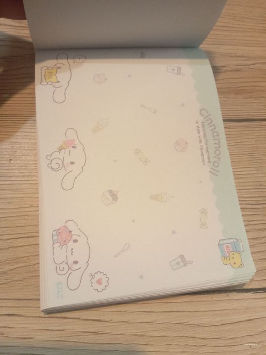 Nowy duży notes notatnik cinnamoroll