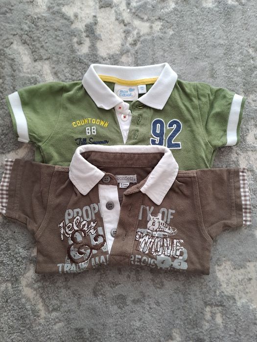 Conjunto para bebé 2 polos 6 e 9 meses