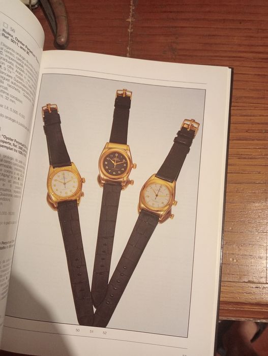 Catálogo the arte of Rolex