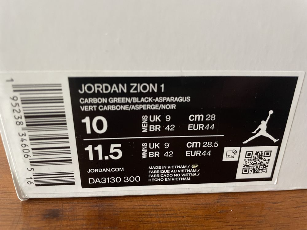 Jordan ZION 1 buty do koszykówki męskie rozm. 44
