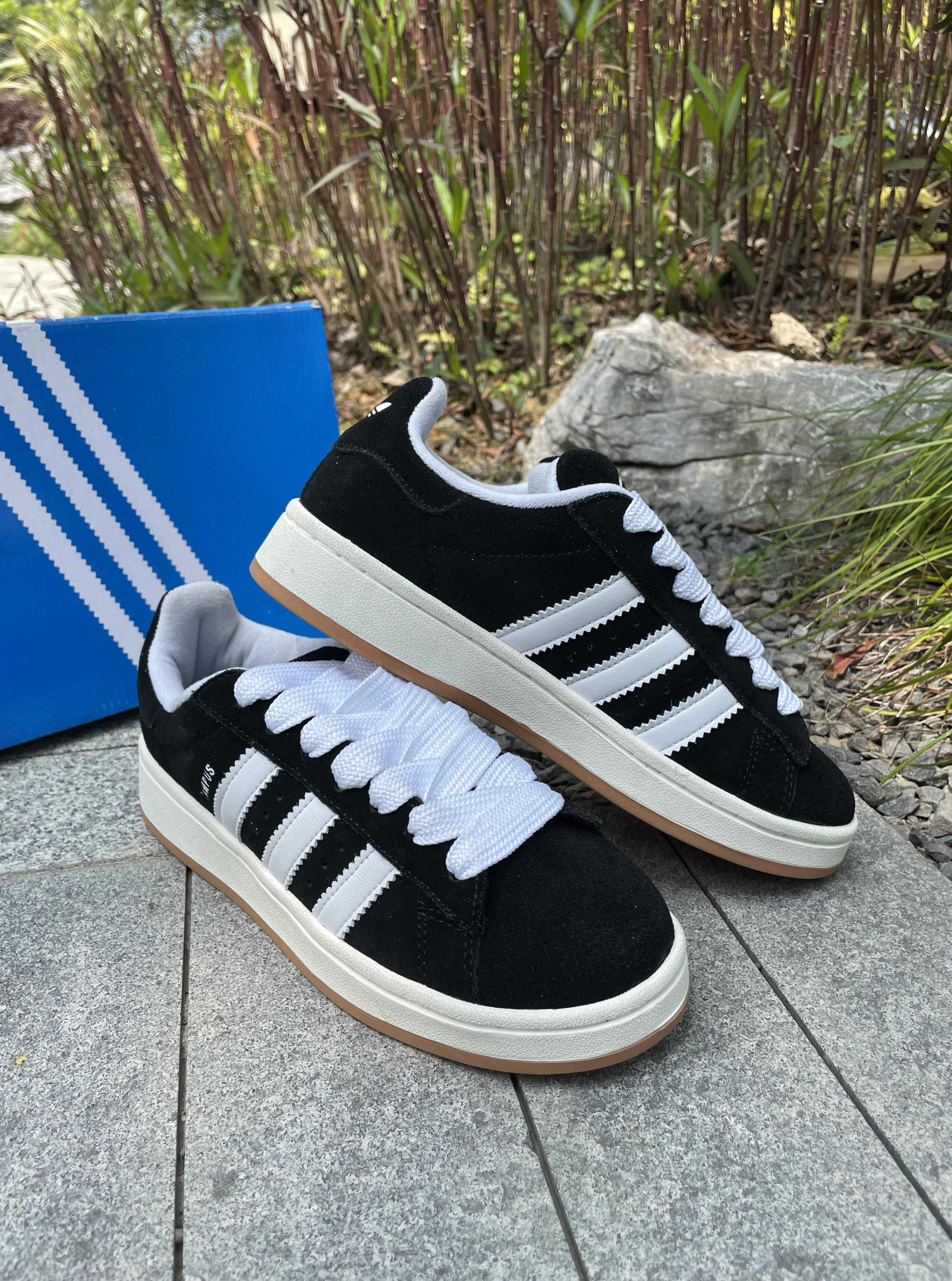 campus 00 Women's sneakers black and white 39 size