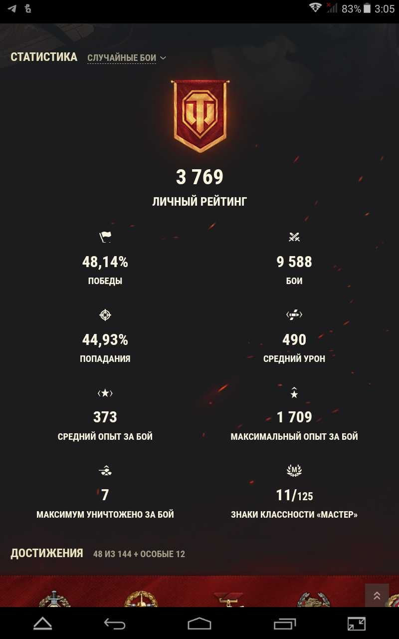 Аккаунт World of Tank