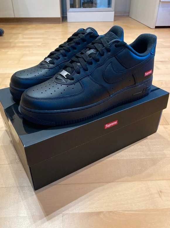 Nike Air Force 1 Low Supreme w kolorze czarnym 38-45