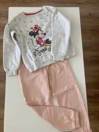 Zestaw dres bluza Disney spodnie Reserved 134 +gratis